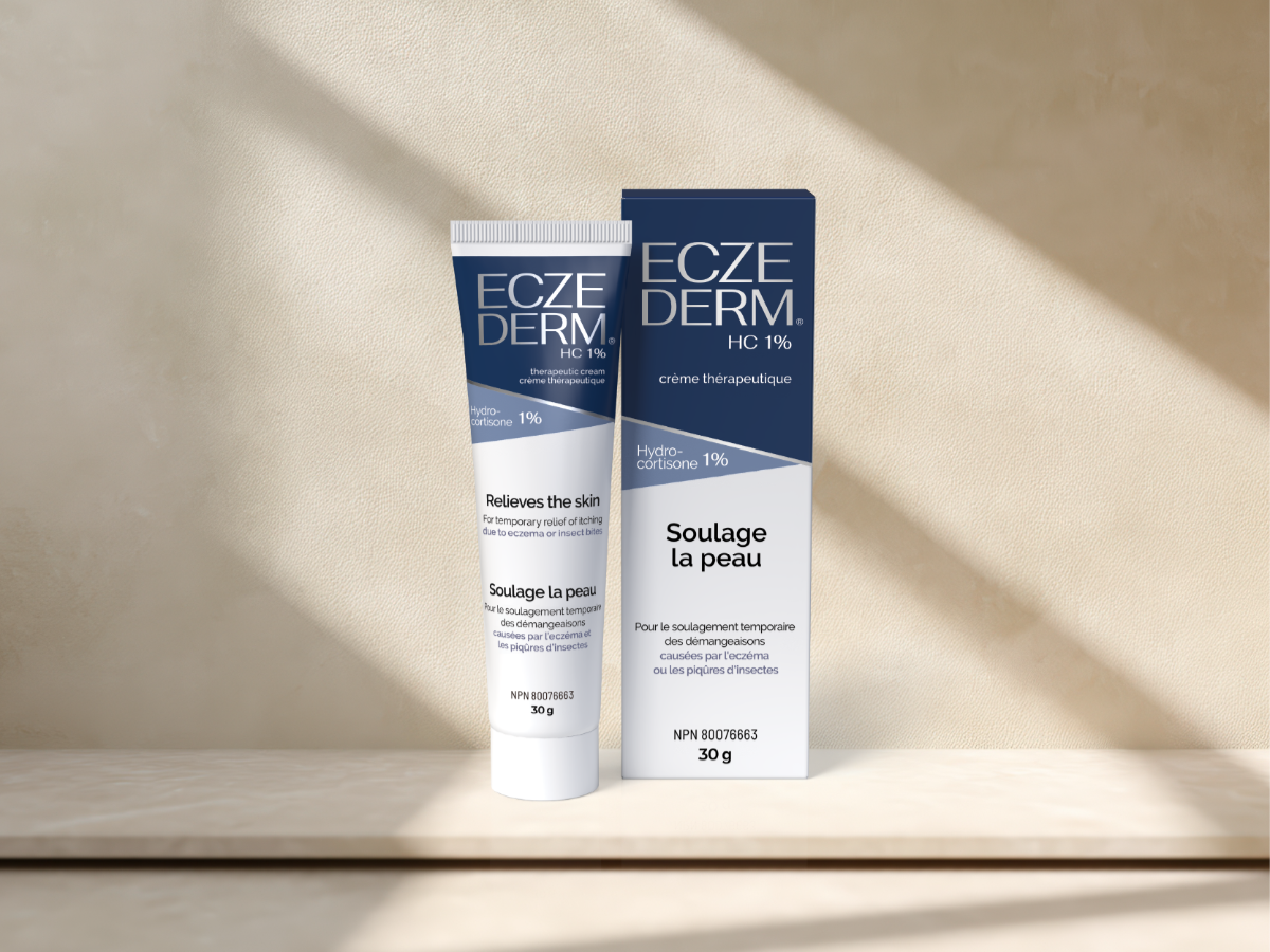 Eczederm 1% HC</br>Avec 1 % d'hydrocortisone 